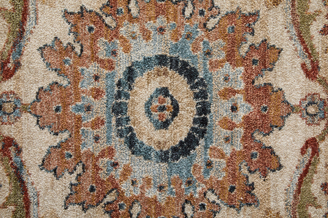 Rectangle/Ivory-Red
