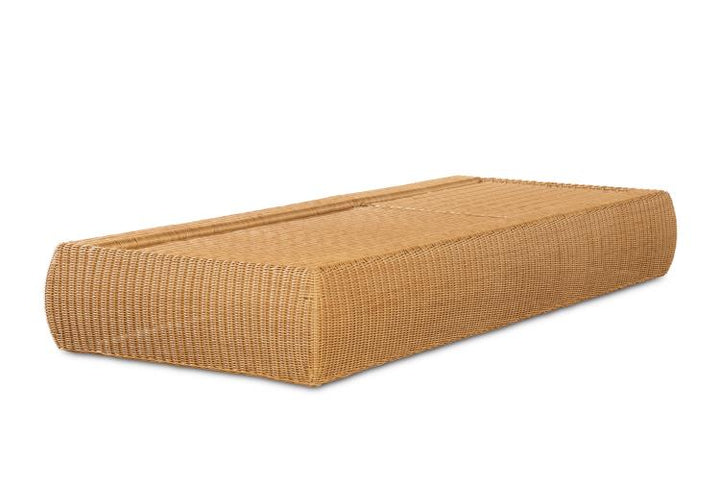 American Home Furniture Century Poolside Wicker Reclining Chaise Lounge