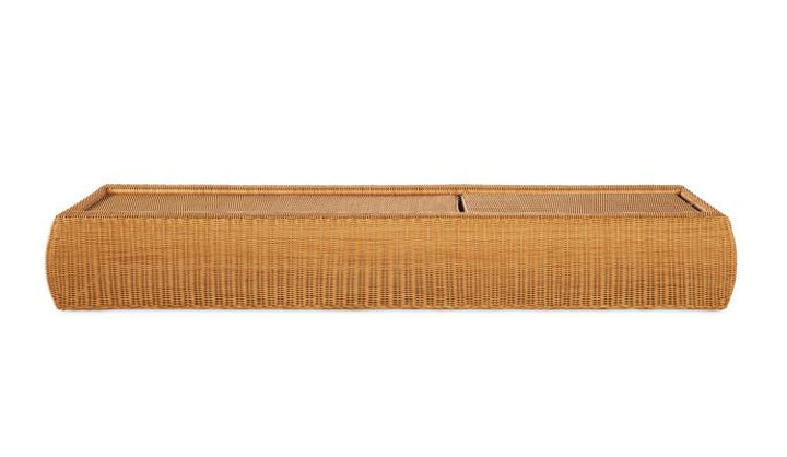 American Home Furniture Century Poolside Wicker Reclining Chaise Lounge