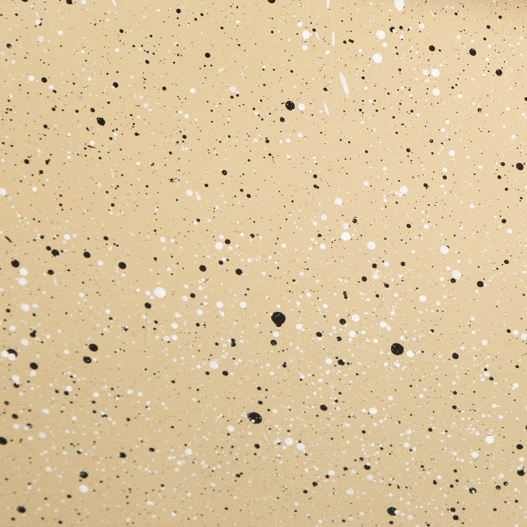Osam Side Table Gold & Beige