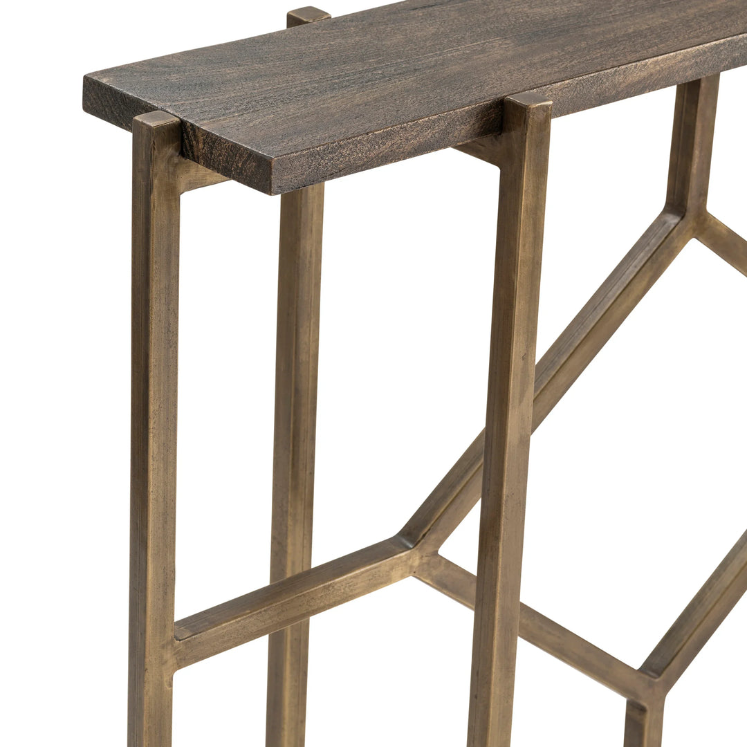 Diamond Console Table - AmericanHomeFurniture