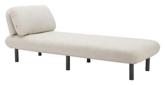 Zuo Aperto Chaise Beige ACCENT + LOUNGE CHAIRS