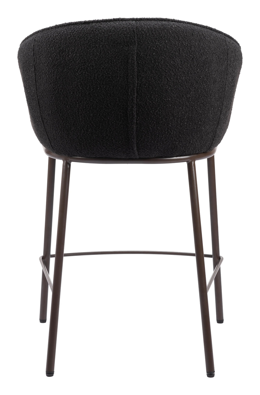 Essen Counter Stool Black & Bronze - AmericanHomeFurniture