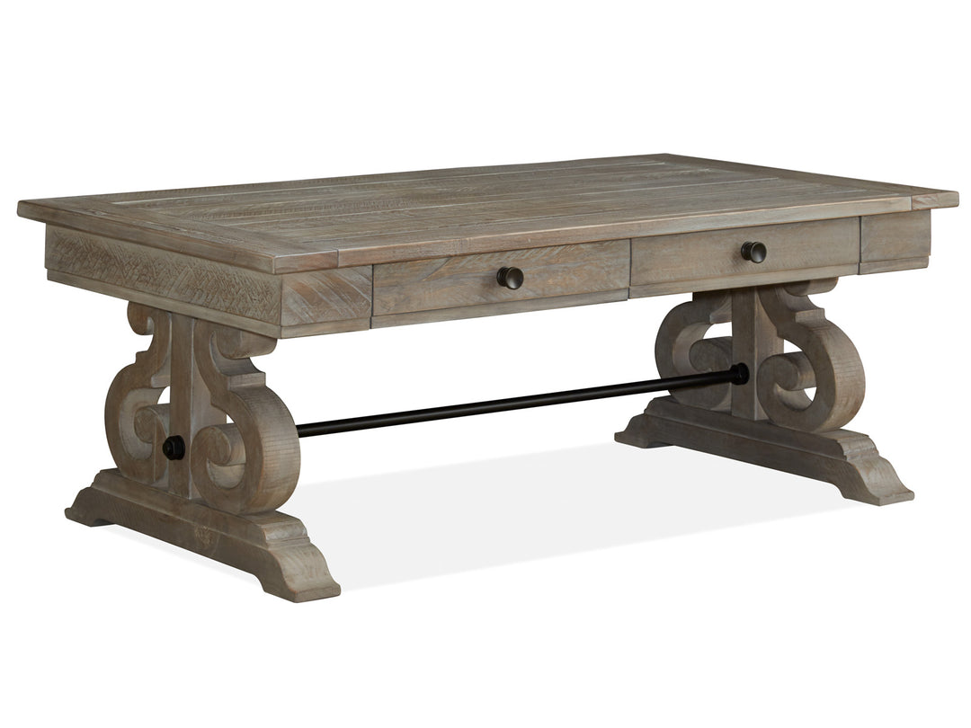 Tinley Park Dove Tail Grey Rectangular Cocktail Table - T4646-43