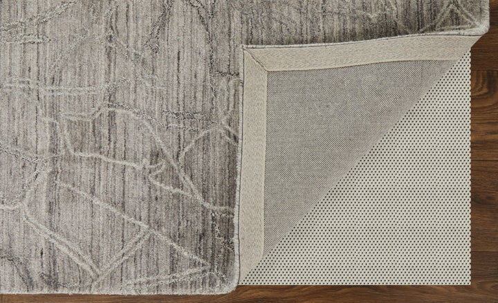 Rectangle/4' x 6'/Gray/Ivory