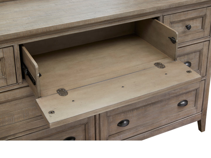 Paxton Place Dovetail Grey Drawer Dresser - B4805-20
