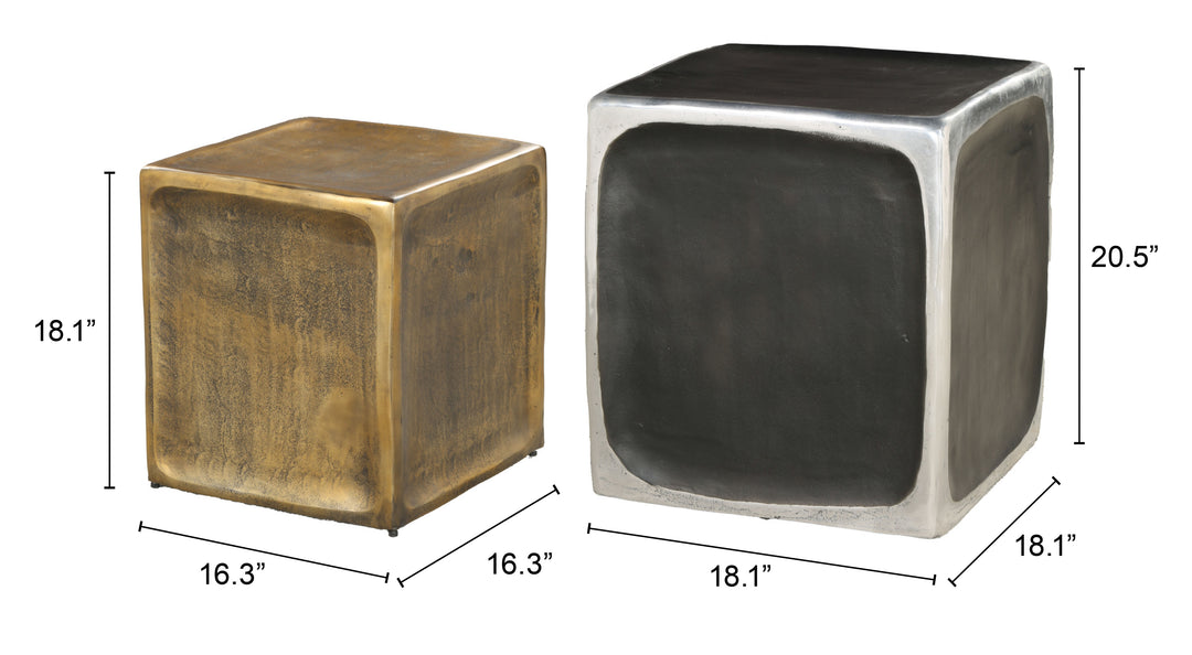 Brics Side Table Set (2-Piece) Multicolor - 110155