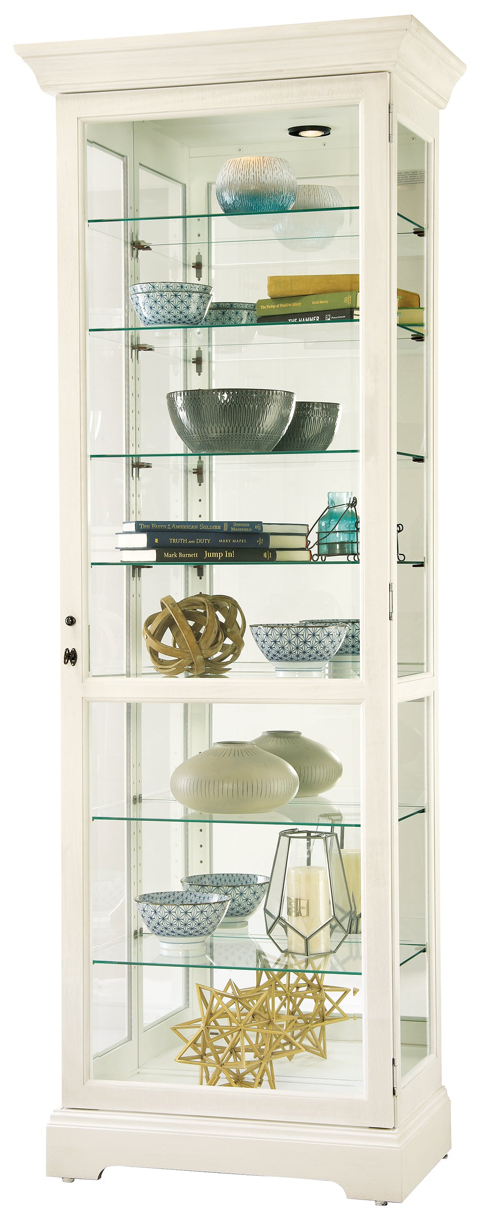 American Home Furniture | Howard Miller - Chesterbrook V Curio Cabinet