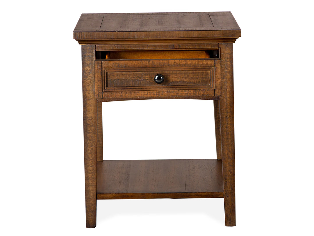 Bay Creek Toasted Nutmeg Rectangular End Table - T4398-03