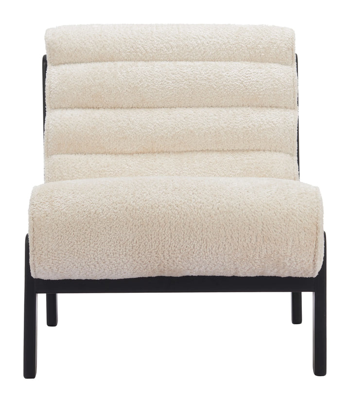 Maki Accent Chair Beige - AmericanHomeFurniture