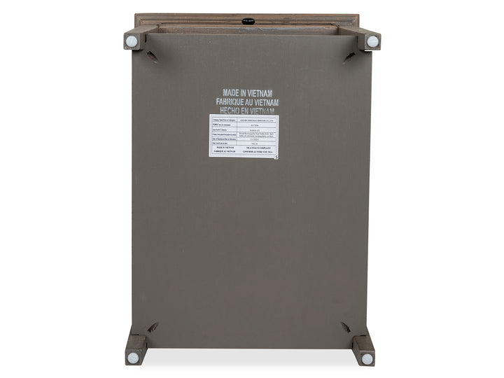 Paxton Place Dovetail Grey Rectangular End Table - T4805-03