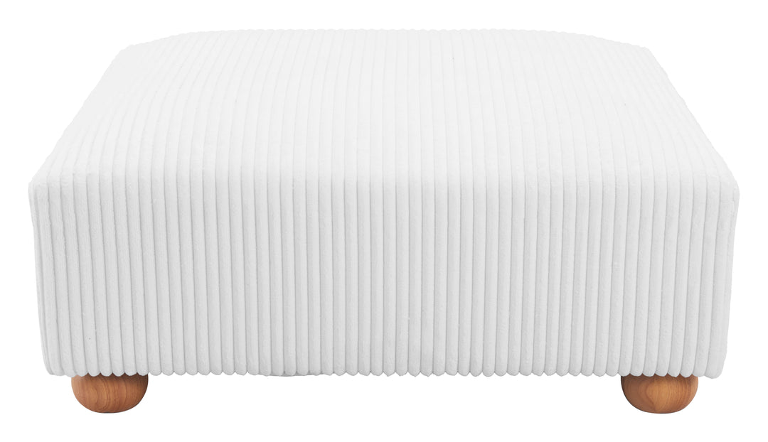 Tayte Ottoman White - 110304