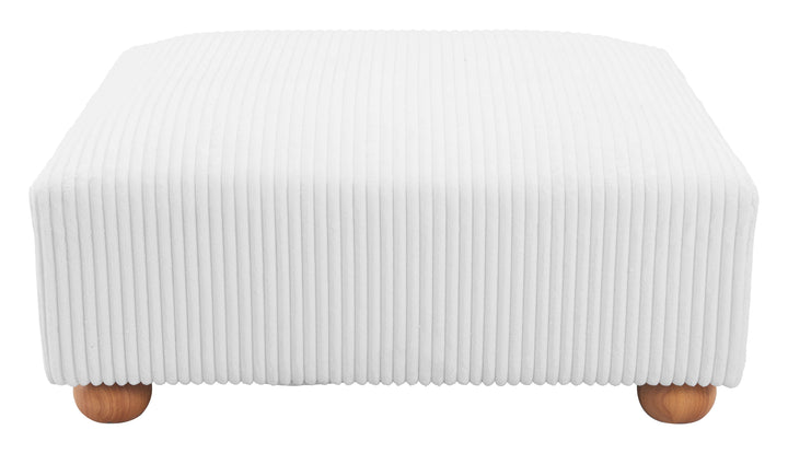 Tayte Ottoman White - 110304