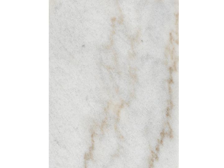 Paradox Pearl White And Roasted Almond And Brushed Platinum Rectangular End Table - T4852-03