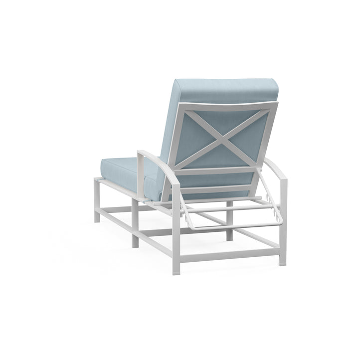 Bristol Chaise in Canvas Skyline w/ Self Welt