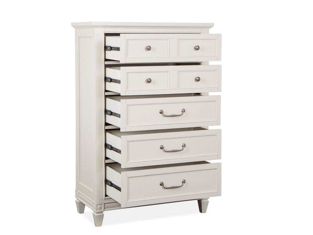 Willowbrook Egg Shell White Drawer Chest - B5324-10