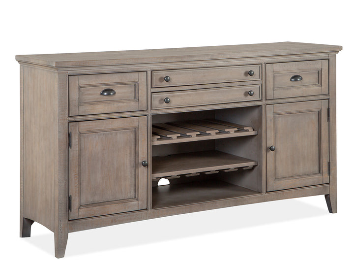 Paxton Place Dovetail Grey Buffet - D4805-14