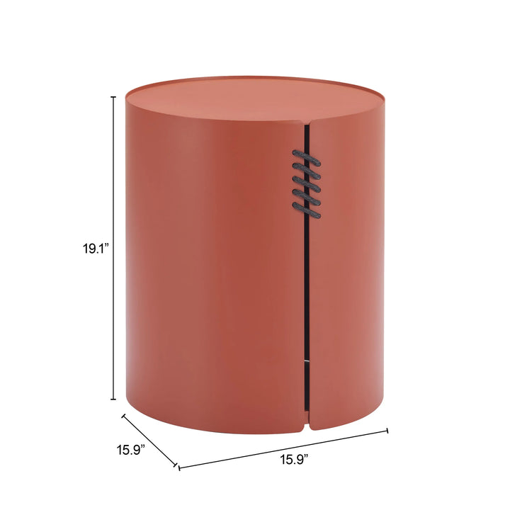 Bayu Side Table Brown - AmericanHomeFurniture