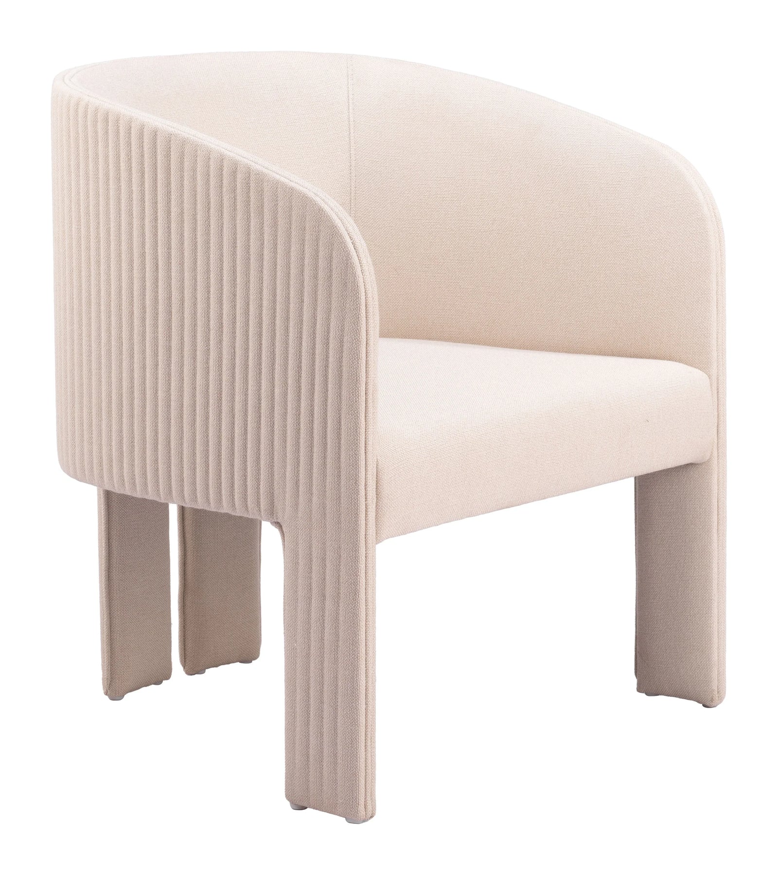 Zuo Hull Accent Chair Beige ACCENT + LOUNGE CHAIRS