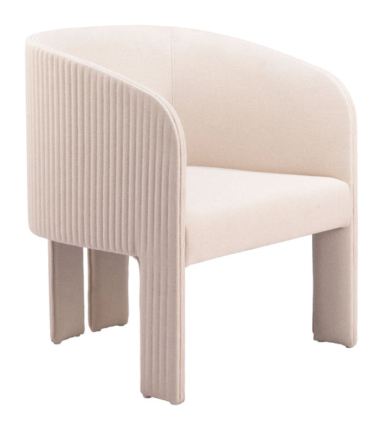 Zuo Hull Accent Chair Beige ACCENT + LOUNGE CHAIRS