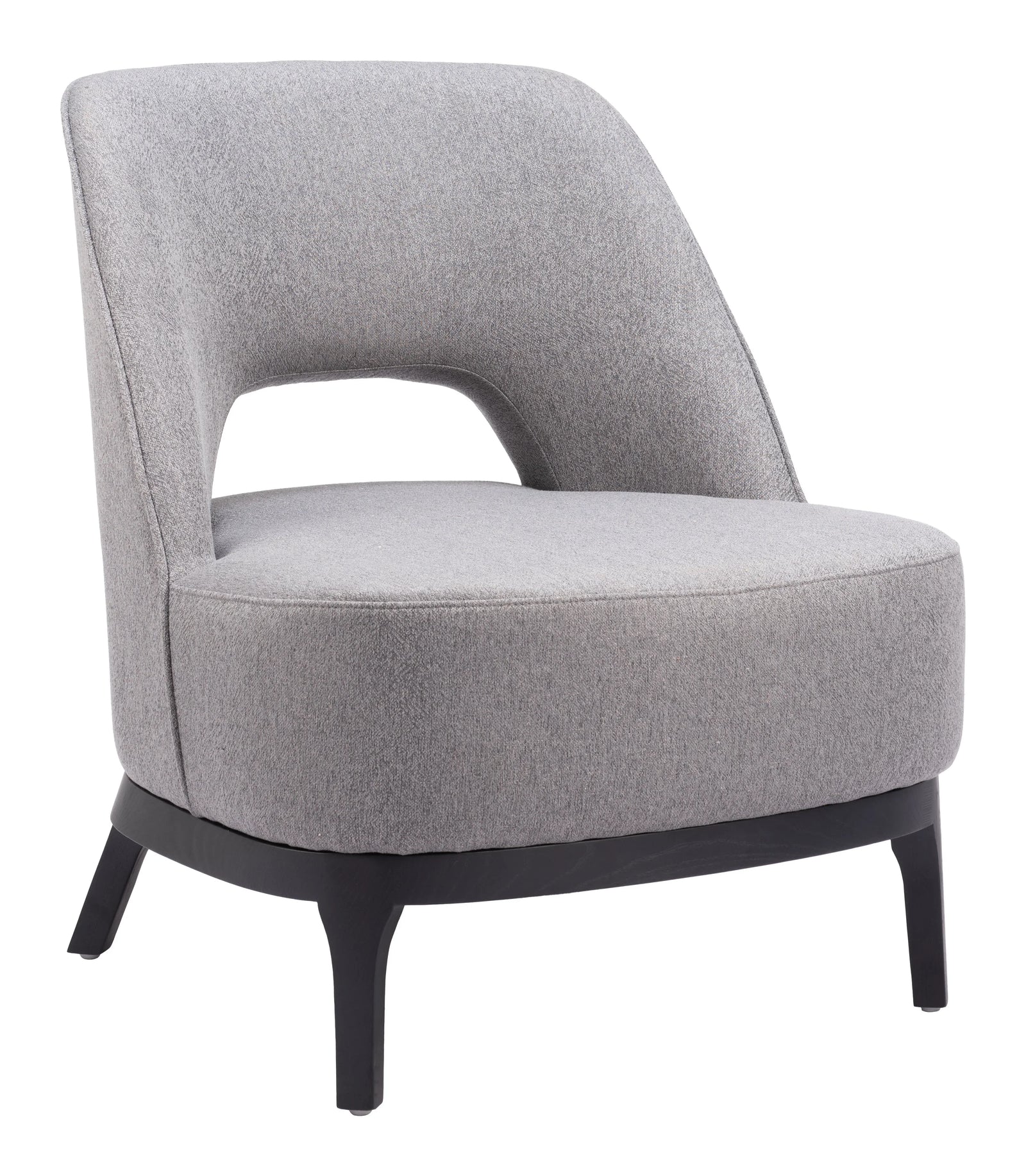 Zuo Mistley Accent Chair Gray ACCENT + LOUNGE CHAIRS