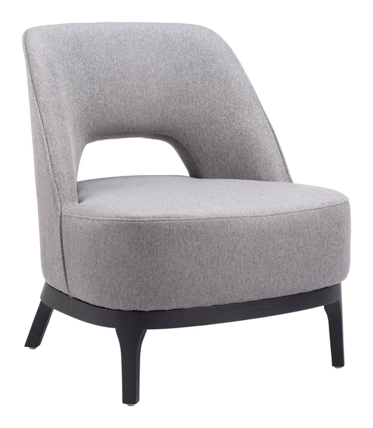 Zuo Mistley Accent Chair Gray ACCENT + LOUNGE CHAIRS