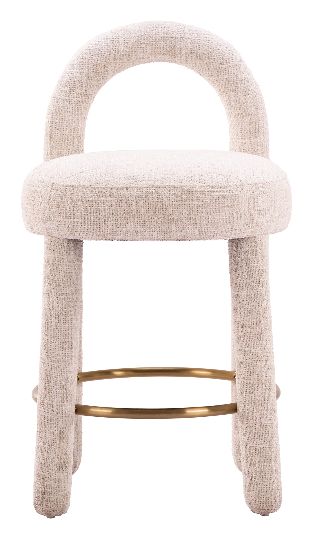 Curco Counter Stool (Set of 2) Beige