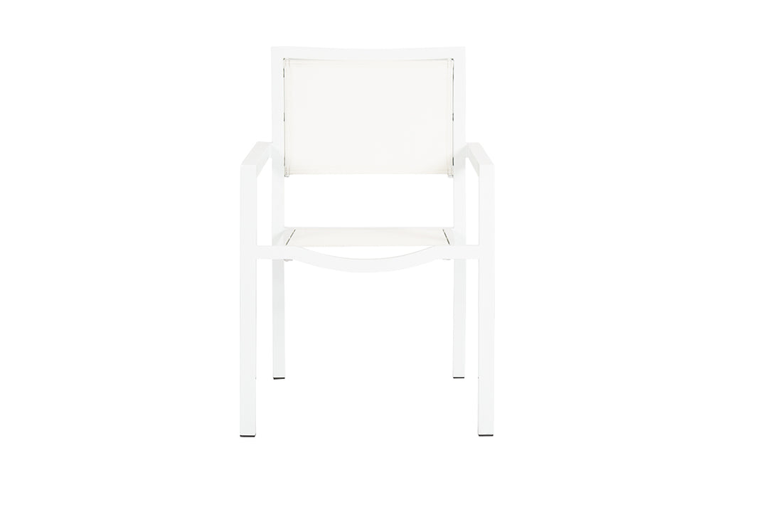 American Home Furniture | Sunset West - Naples Stackable Sling Dining Chair