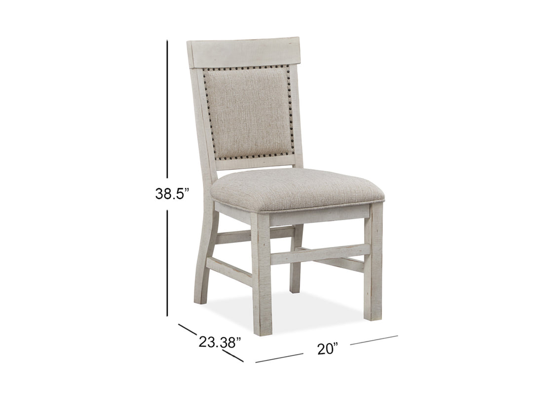 Bronwyn Alabaster Upholstered Side Chair - Set of 2 - D4436-63