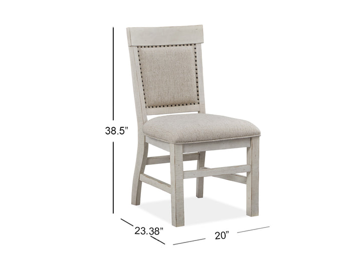 Bronwyn Alabaster Upholstered Side Chair - Set of 2 - D4436-63