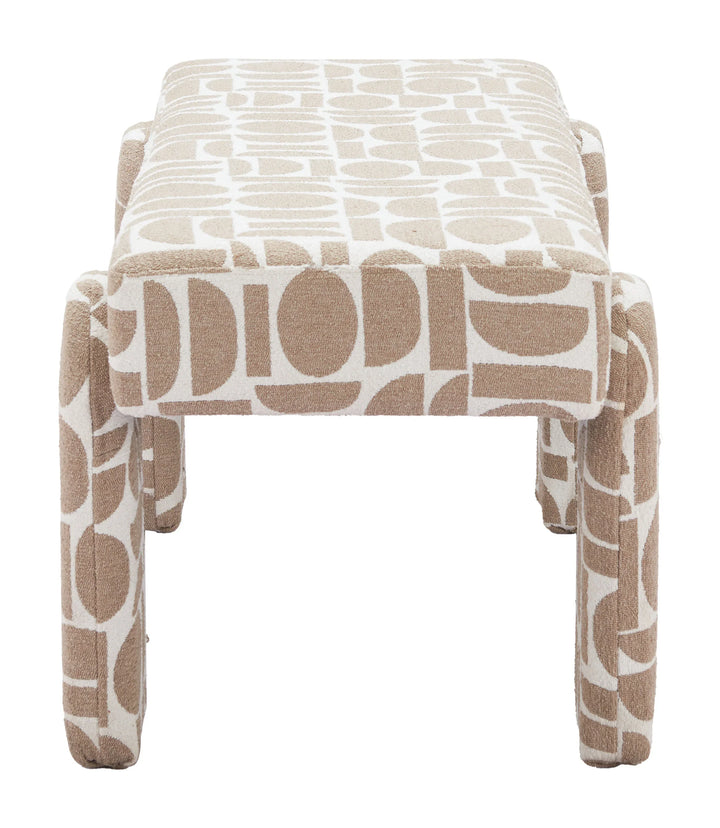 Blato Bench Gray - AmericanHomeFurniture