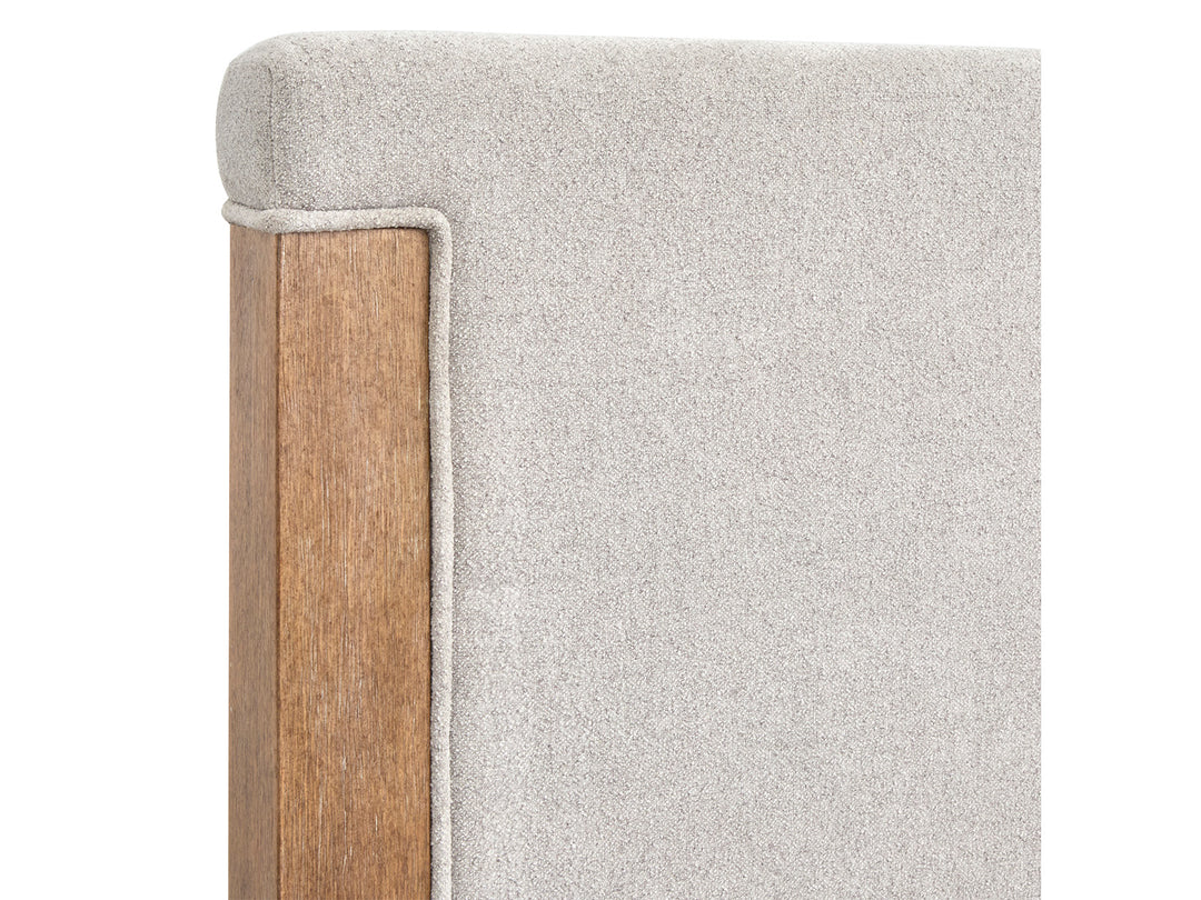 Plum Creek Sierra Brown King Upholstered Panel Storage Bed - B5768-65A