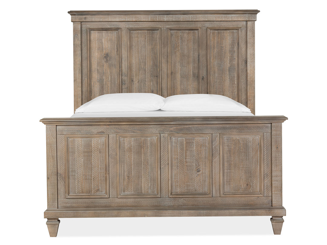 Lancaster Dovetail Grey Queen Panel Bed - B4352-54