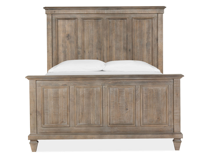 Lancaster Dovetail Grey Queen Panel Bed - B4352-54