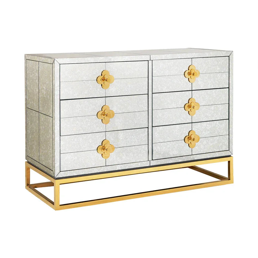 Jonathan Adler Delphine Six-Drawer Dresser SIDEBOARDS + CREDENZAS