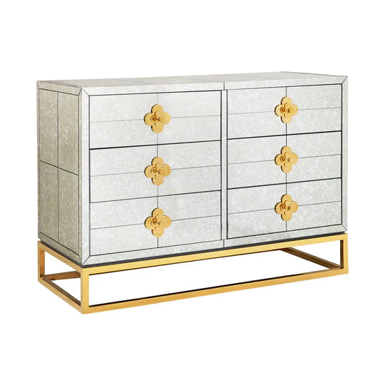 Jonathan Adler Delphine Six-Drawer Dresser SIDEBOARDS + CREDENZAS