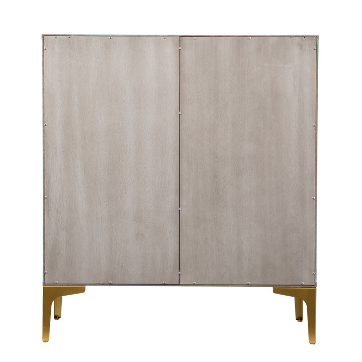 American Home Furniture | SEI Furniture - Lantara Modern Storage Cabinet
