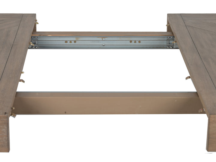 Ainsley Cerused Khaki Extendable Rectangular Dining Table - D5333-20