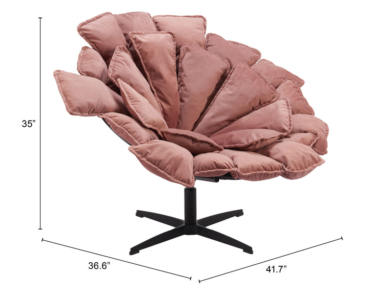 Kipas Accent Chair Pink - 110339