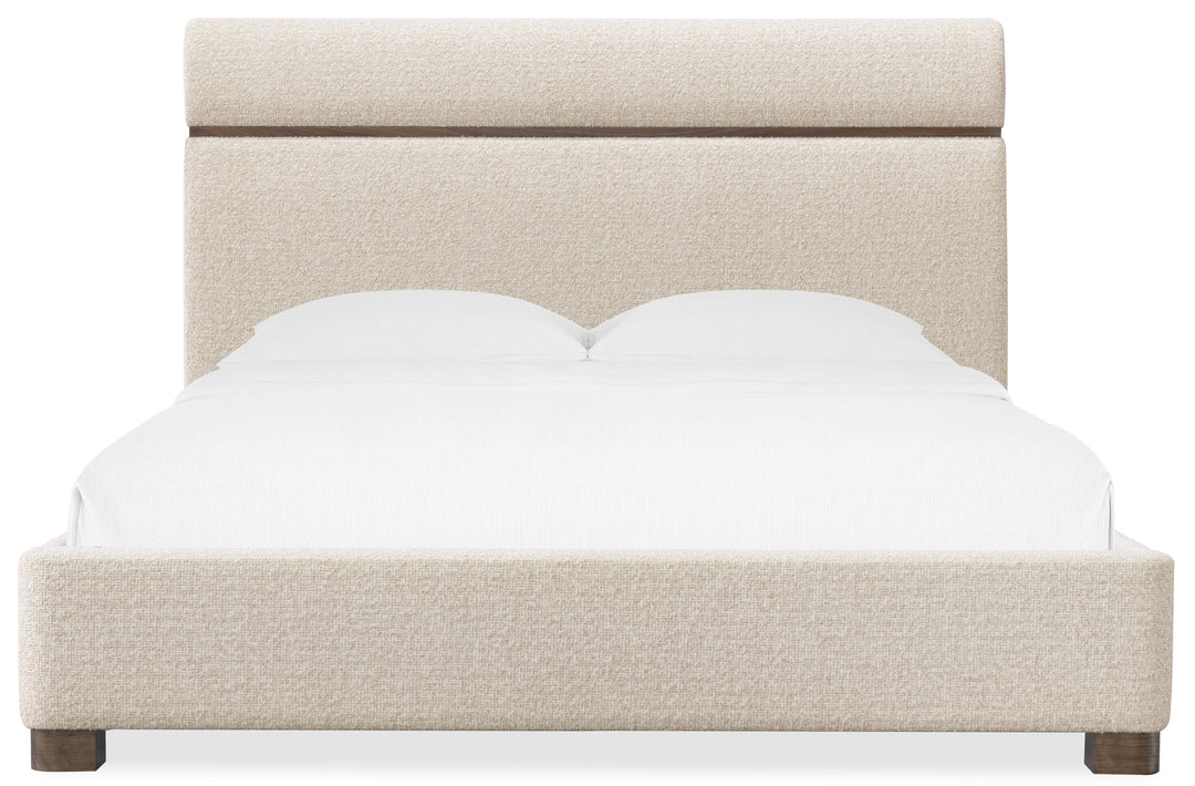 American Home Furniture Hooker Furniture Eleana Upholstered Queen Panel Bed