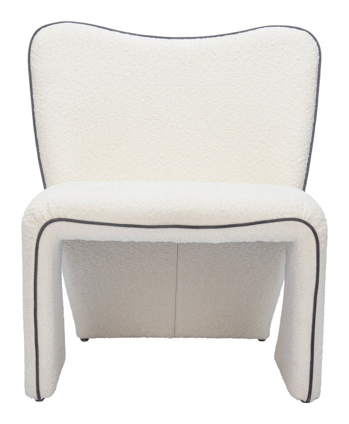 Novo Accent Chair Ivory - AmericanHomeFurniture