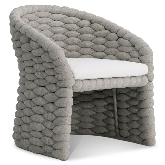 Salinas Nordic Grey Arm Chair