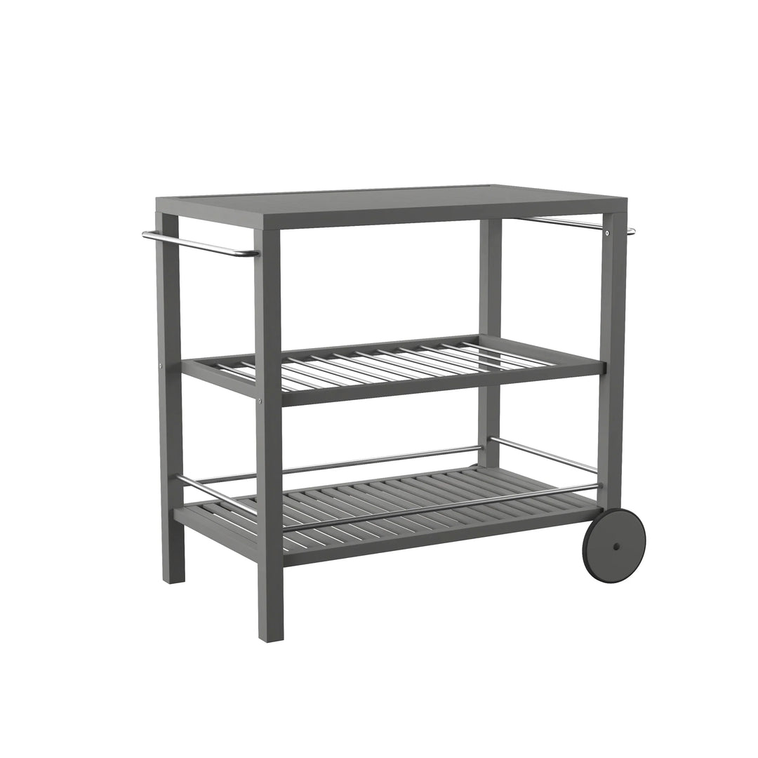 Bajarno Outdoor Bar Cart - AmericanHomeFurniture