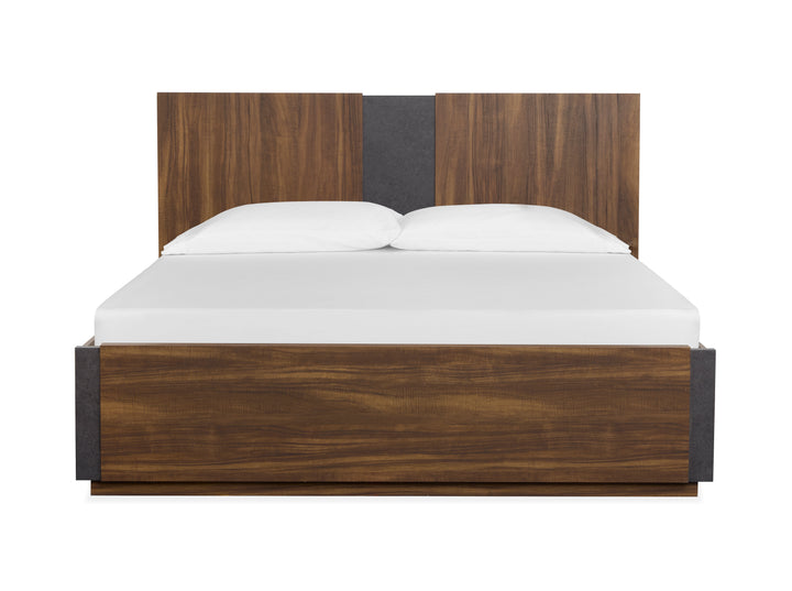 Jensen Tavern Brown Queen Panel Bed - B6306-54