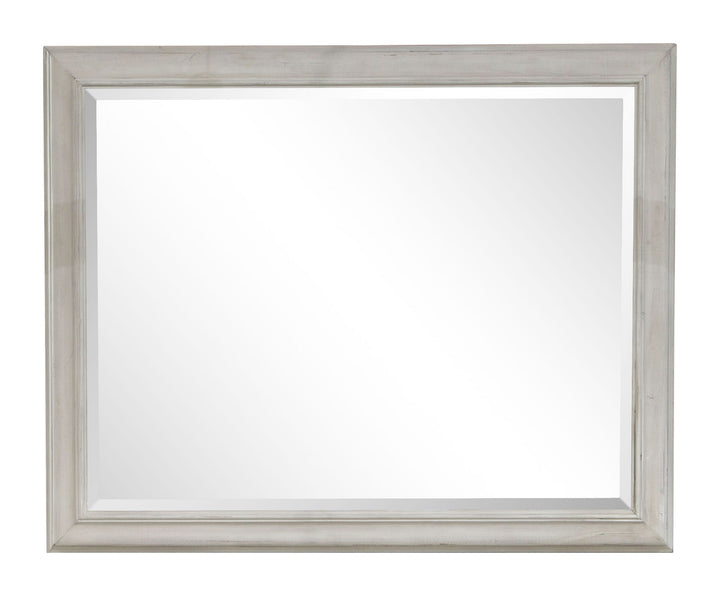 Bronwyn Alabaster Drawer Dresser With Landscape Mirror - B4436-2040