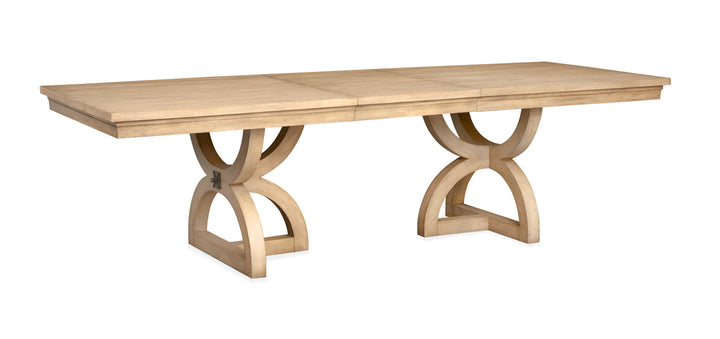 Coventry Honey Maple Extendable Trestle Dining Table - D6480-21