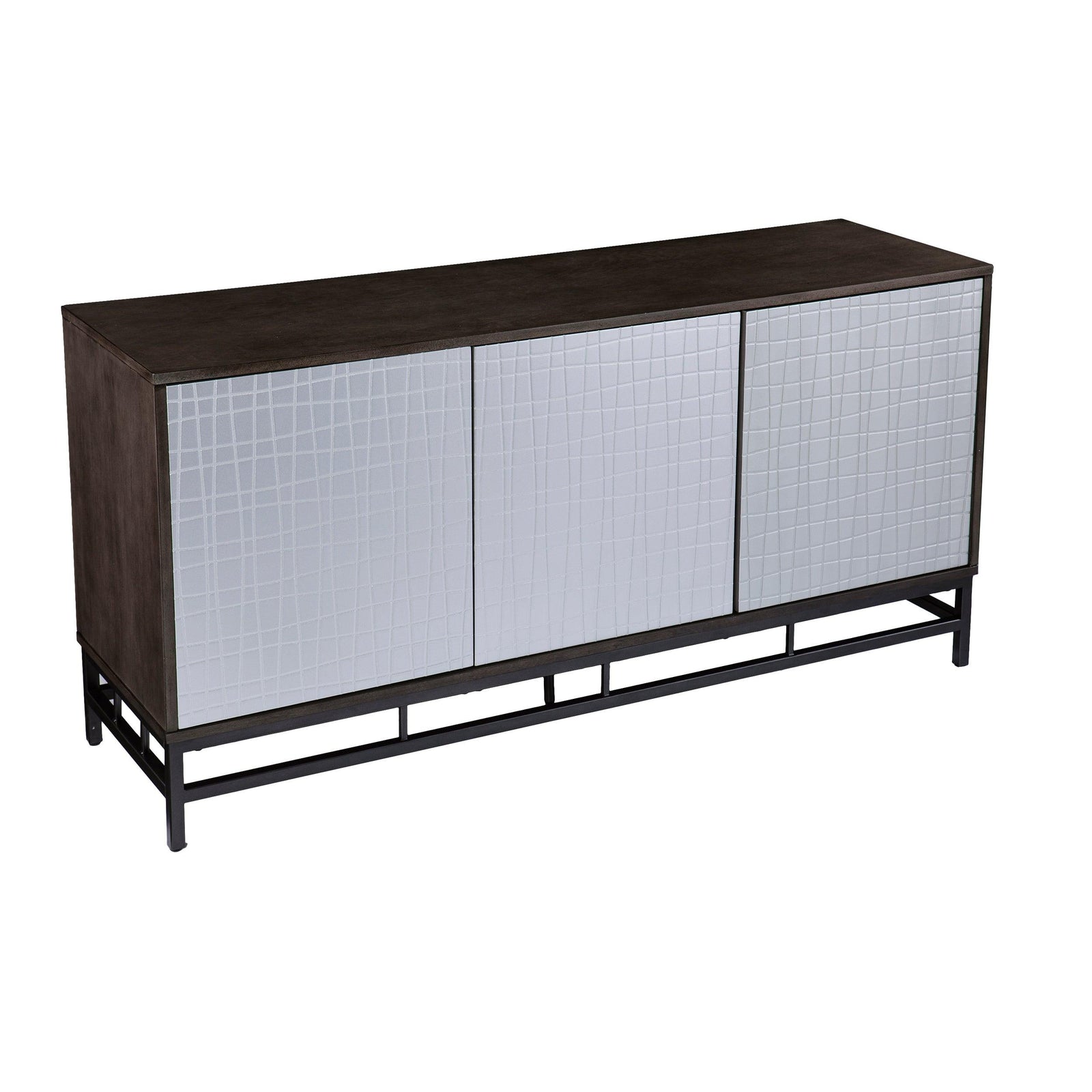 SEI Furniture Virton Contemporary Storage Cabinet CABINETS