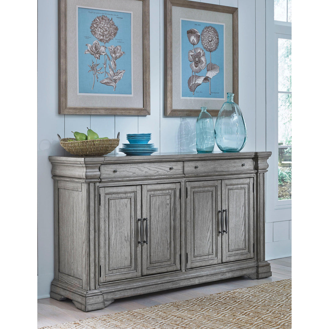 Madison Ridge Farmhouse Server - AmericanHomeFurniture