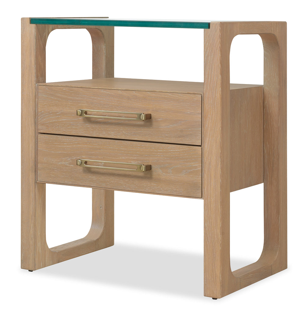 American Home Furniture Hooker Furniture Banyon Bay Two Drawer Nightstand