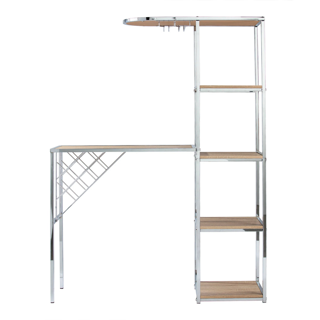 Northdom Serving Table w/ Bar Storage - AmericanHomeFurniture